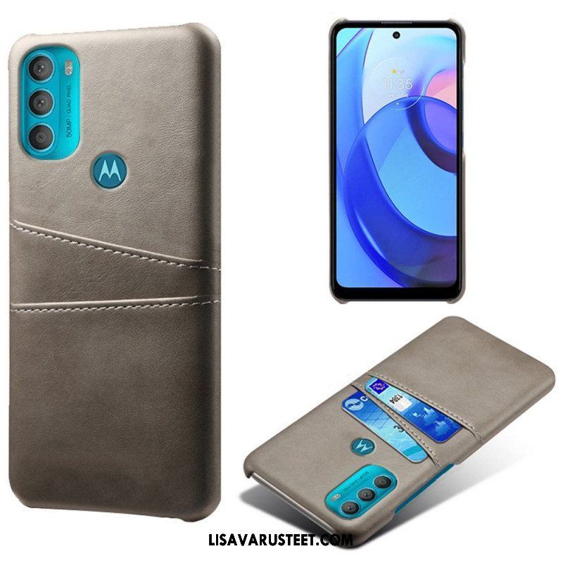 Case Moto G71 5G Ksq-korttikotelo