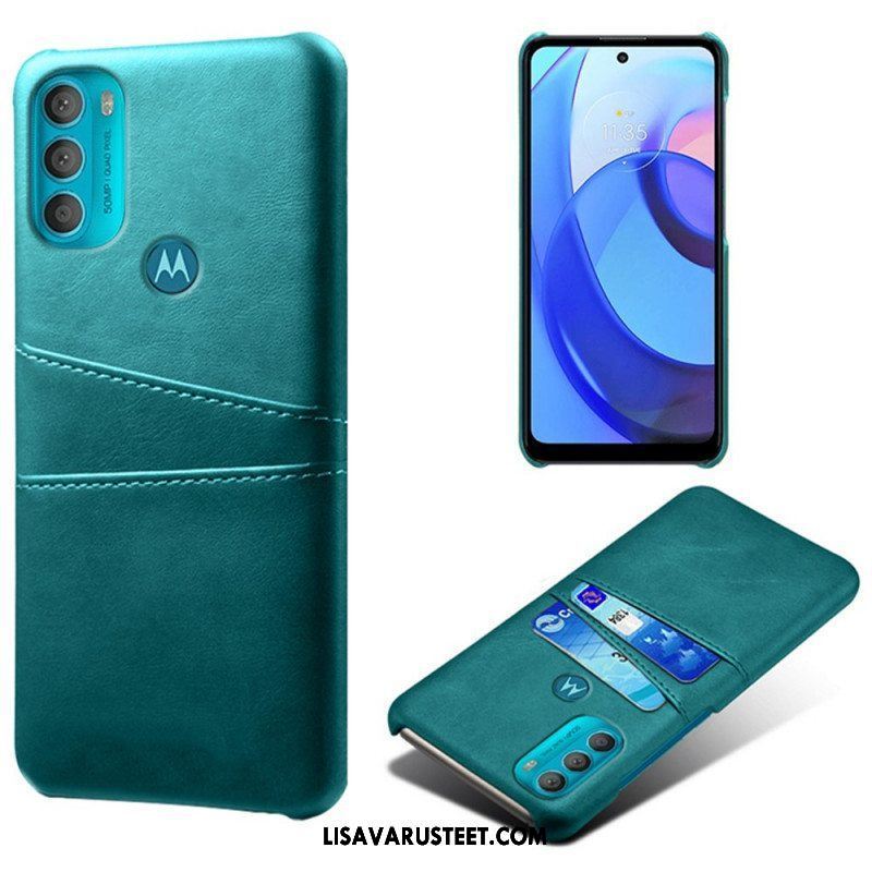 Case Moto G71 5G Ksq-korttikotelo