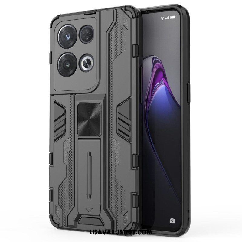 Case Oppo Reno 8 Pro Pysty- Ja Vaakasuuntainen Irrotettava Tuki