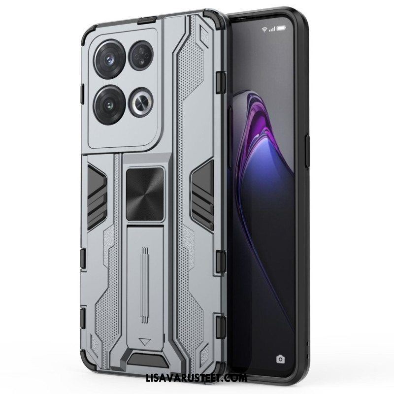 Case Oppo Reno 8 Pro Pysty- Ja Vaakasuuntainen Irrotettava Tuki