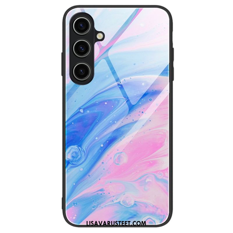 Case Samsung Galaxy A15 Puhelinkuoret Marmorityyppinen Karkaistu Lasi