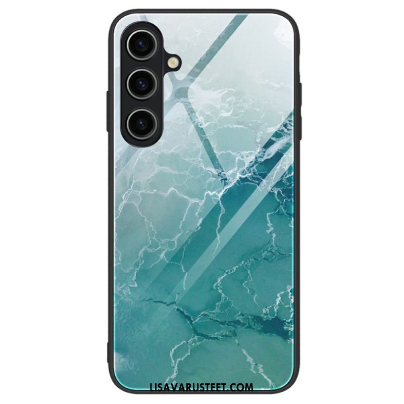 Case Samsung Galaxy A15 Puhelinkuoret Marmorityyppinen Karkaistu Lasi