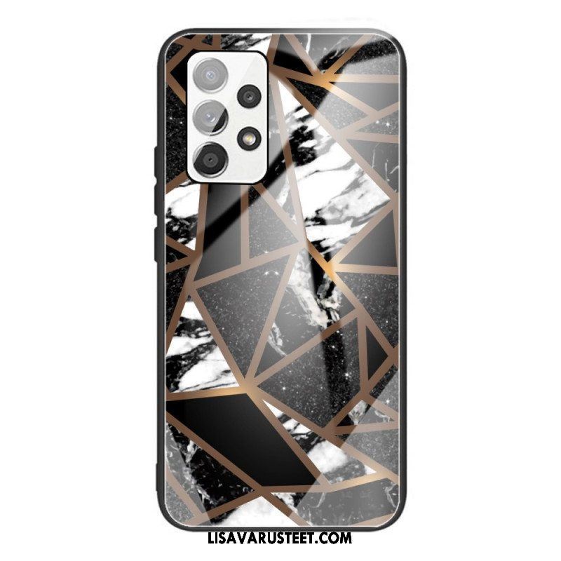 Case Samsung Galaxy A53 5G Geometria Marmori Karkaistu Lasi