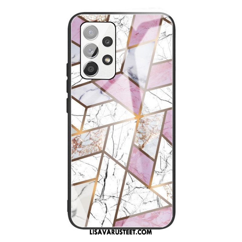 Case Samsung Galaxy A53 5G Geometria Marmori Karkaistu Lasi