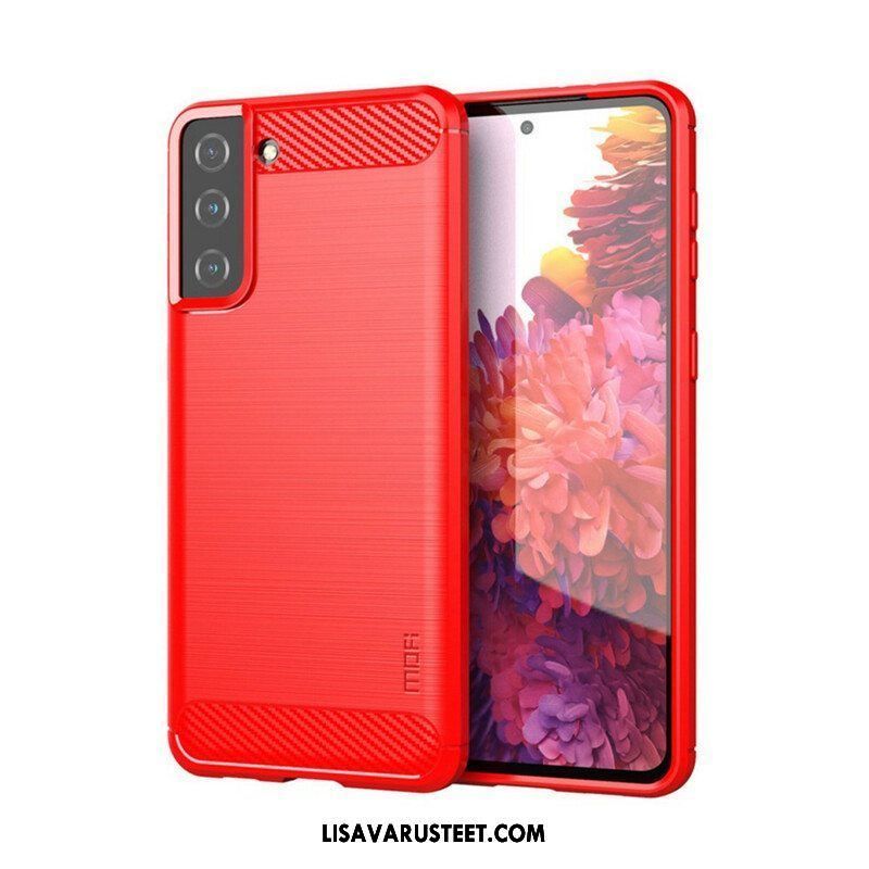 Case Samsung Galaxy S21 Plus 5G Mofi Harjattu Hiilikuitu