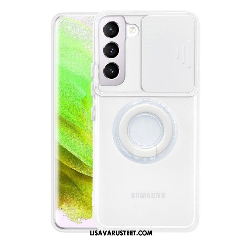 Case Samsung Galaxy S22 5G Rengastuki Ja Linssisuojat