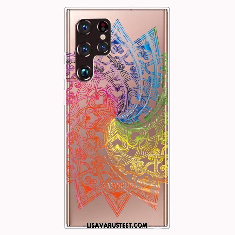 Case Samsung Galaxy S22 Ultra 5G Mandala Suunnittelu