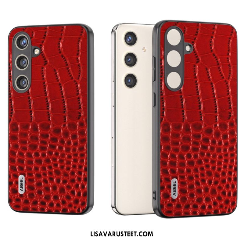 Case Samsung Galaxy S24 Plus 5g Puhelinkuoret Abeel Crocodile Texture Series