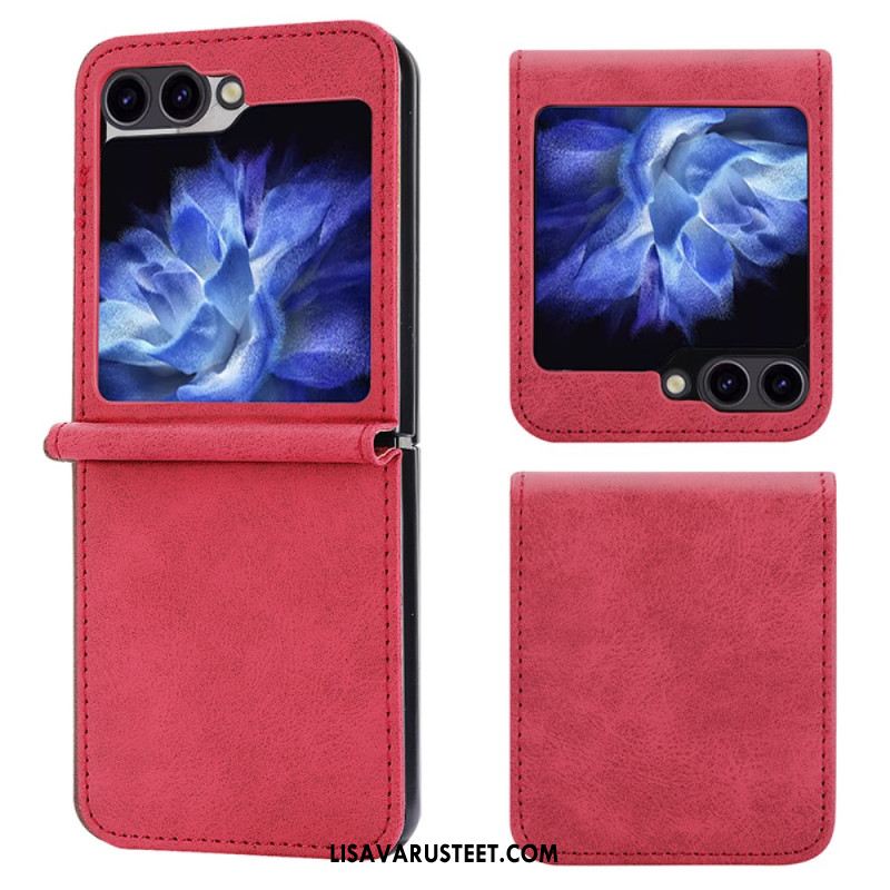 Case Samsung Galaxy Z Flip 6 Puhelinkuoret Keinonahkaa