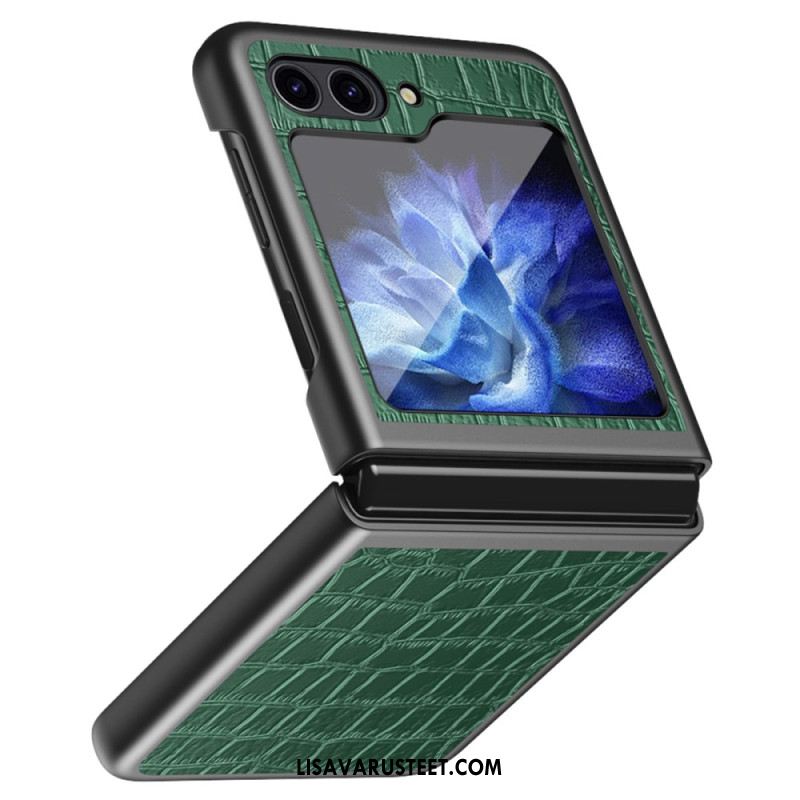 Case Samsung Galaxy Z Flip 6 Puhelinkuoret Krokotiilin Rakenne