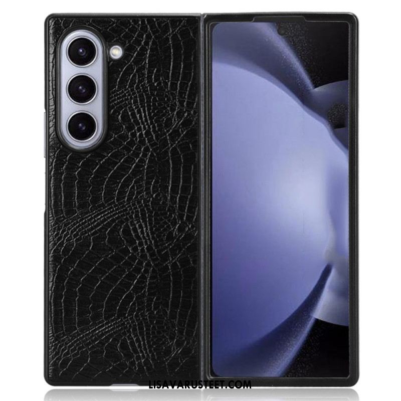 Case Samsung Galaxy Z Fold 6 Puhelinkuoret Nahkaefekti