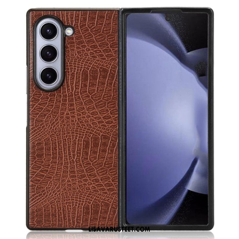 Case Samsung Galaxy Z Fold 6 Puhelinkuoret Nahkaefekti