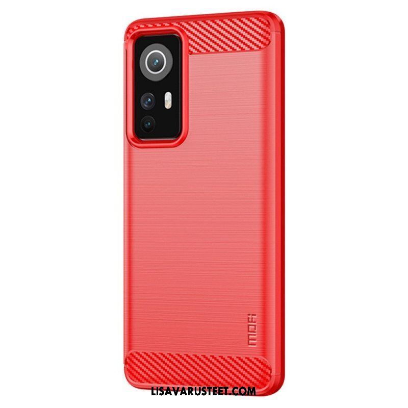 Case Xiaomi 12 / 12X Mofi Harjattu Hiilikuitu