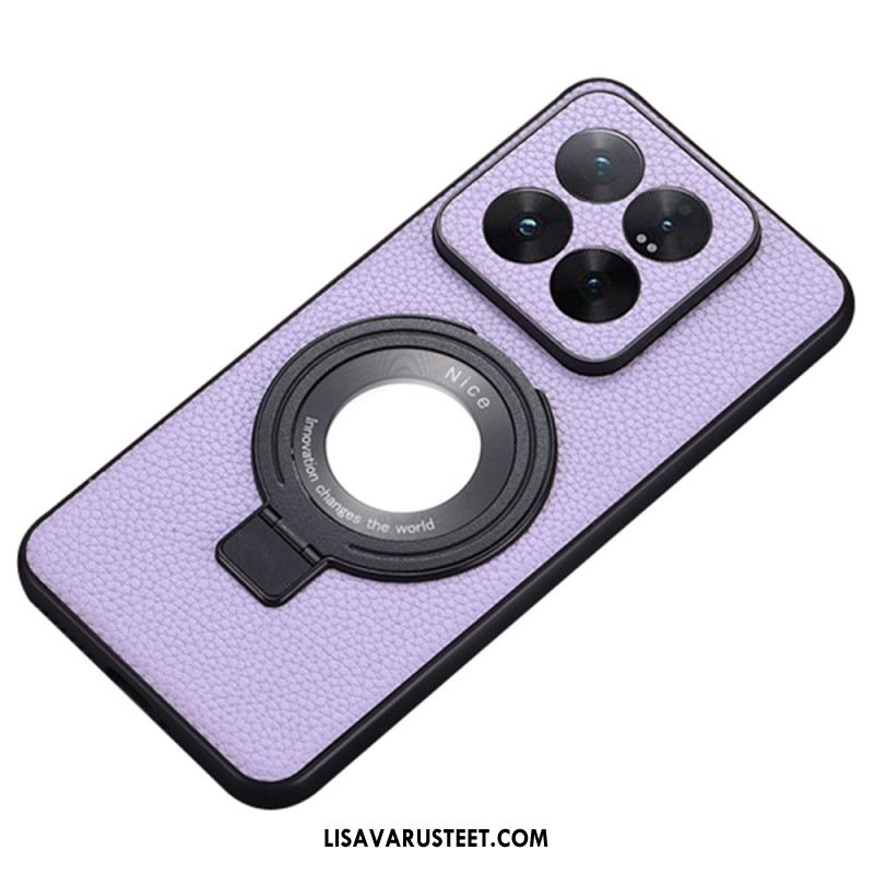 Case Xiaomi 14 Puhelinkuoret Nahkaefekti Magsafe-yhteensopiva