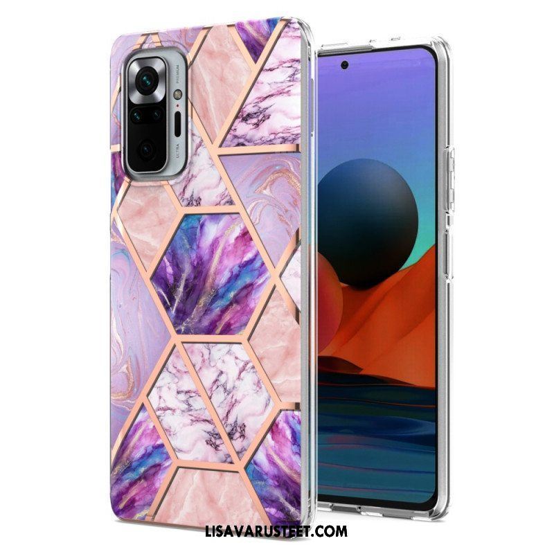 Case Xiaomi Redmi Note 10 Pro Intensiivinen Geometrinen Marmori