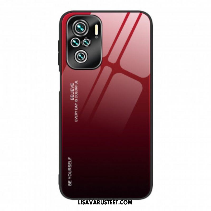 Case Xiaomi Redmi Note 10 Pro Karkaistu Lasi Ole Oma Itsesi