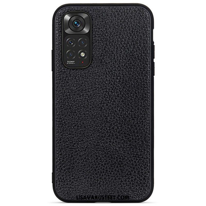 Case Xiaomi Redmi Note 11 / 11S Aitoa Litsi-nahkaa