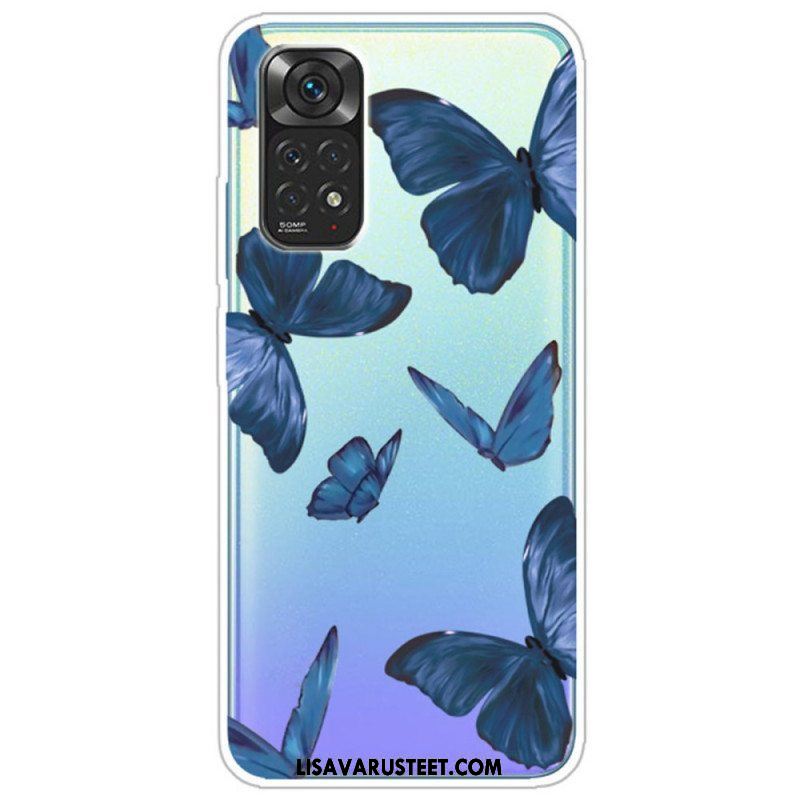 Case Xiaomi Redmi Note 11 / 11S Villit Perhoset