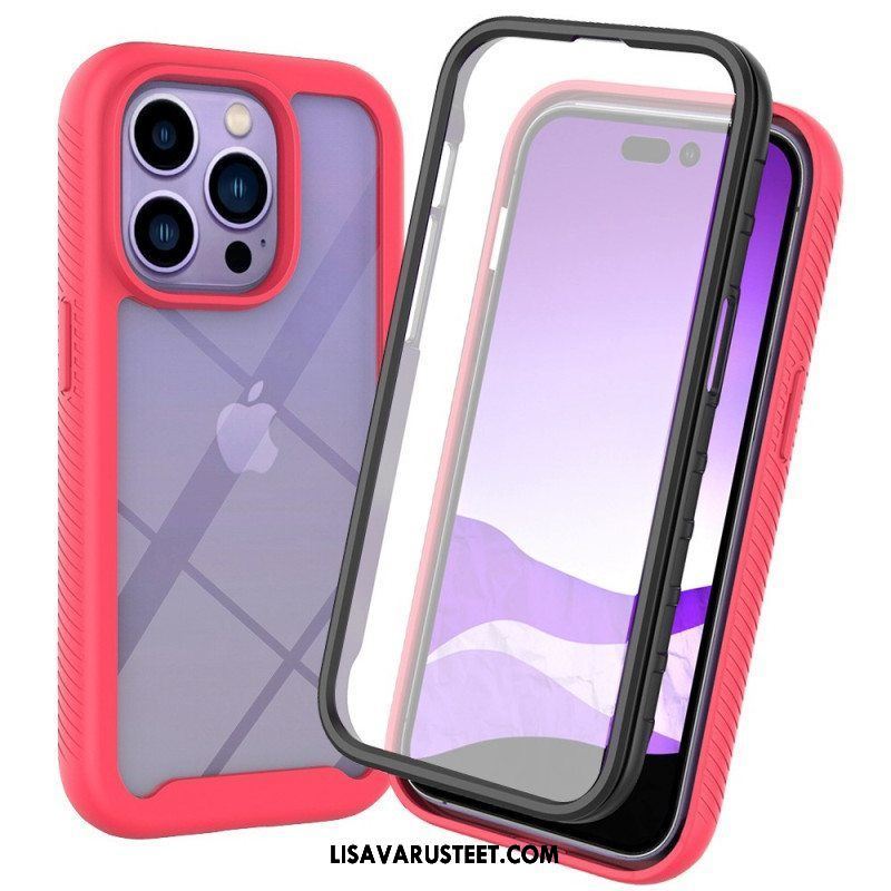 Case iPhone 14 Pro Max Hybridi Näytönsuojalla