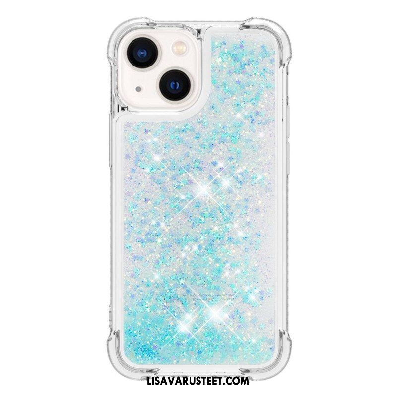 Case iPhone 15 Glitteriä