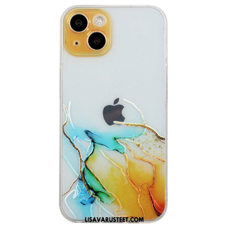 Case iPhone 15 Plus Joustava Marmori