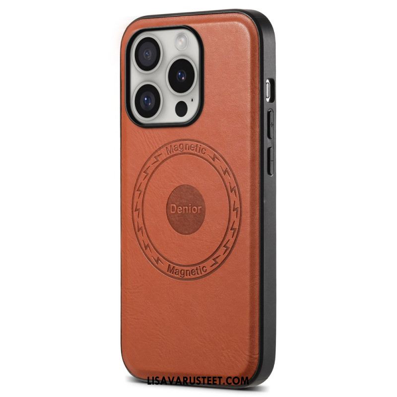 Case iPhone 16 Pro Max Puhelinkuoret Denior Magneettinen Keinonahka