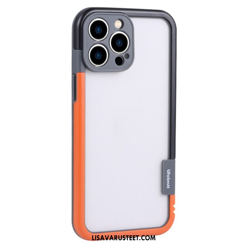 Case iPhone 16 Pro Max Puhelinkuoret Läpinäkyvä Kotelo Wolmtt