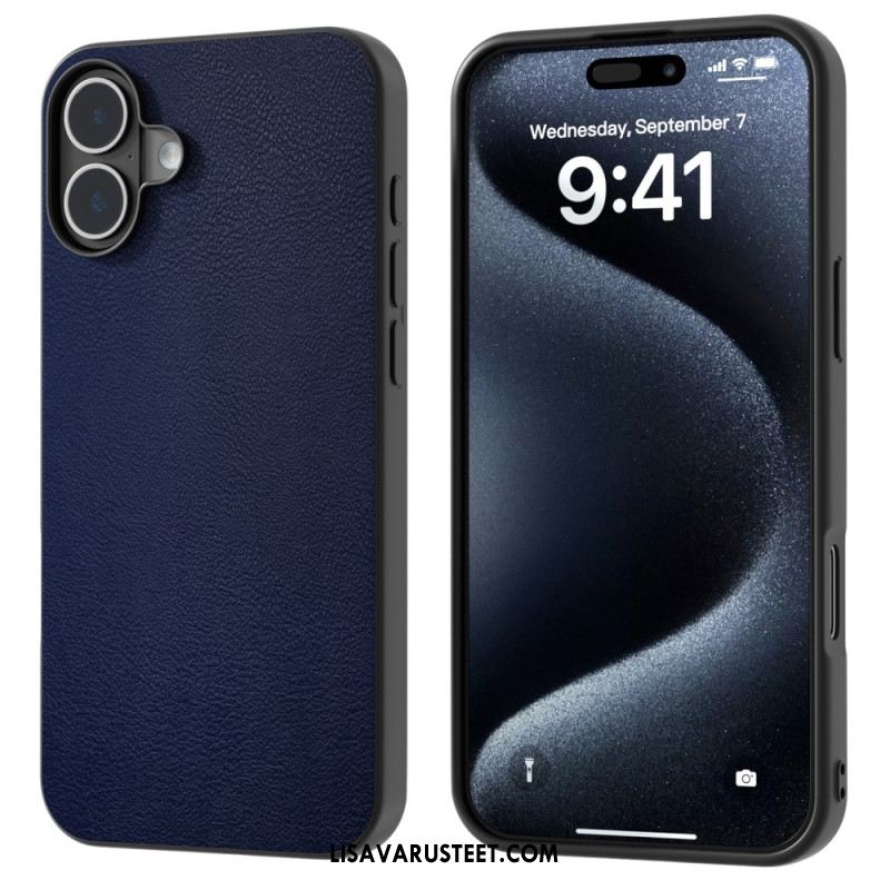 Case iPhone 16 Puhelinkuoret Nahkaefekti