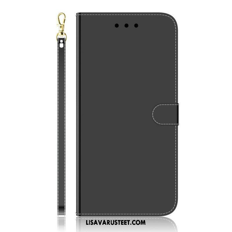 Flip Case Samsung Galaxy A53 5G Keinonahkainen Peilin Kansi