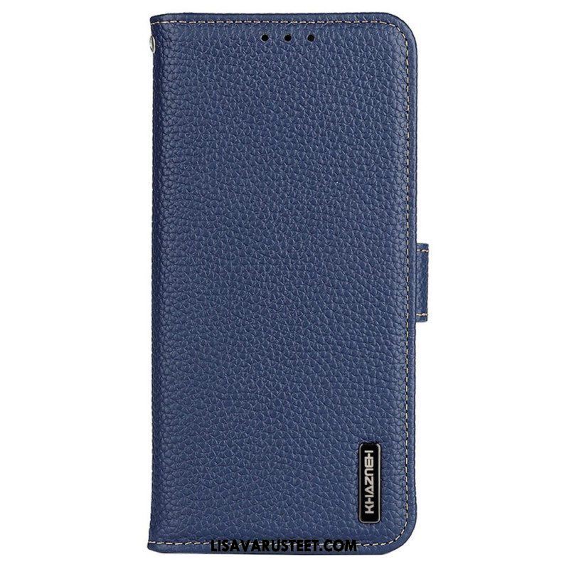 Flip Case Samsung Galaxy M13 Khazneh Litsi Nahka