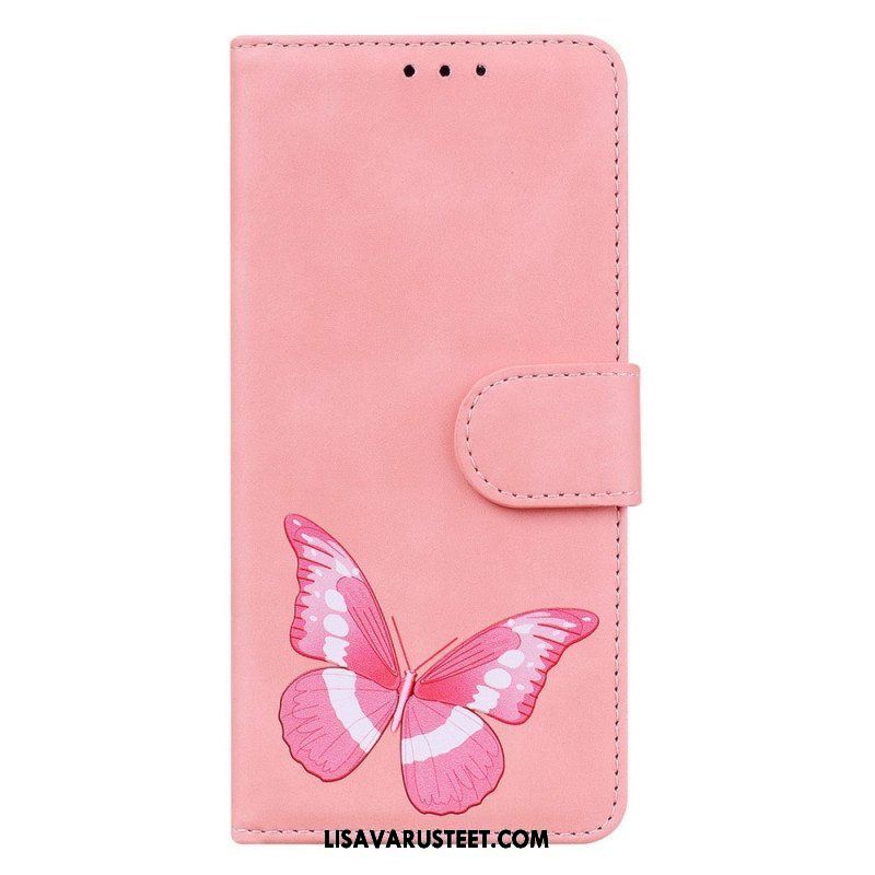 Flip Case Samsung Galaxy M13 Perhonen