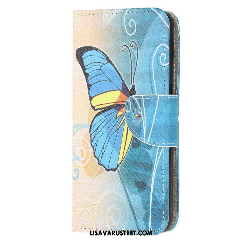 Flip Case Samsung Galaxy M32 Suvereenit Perhoset