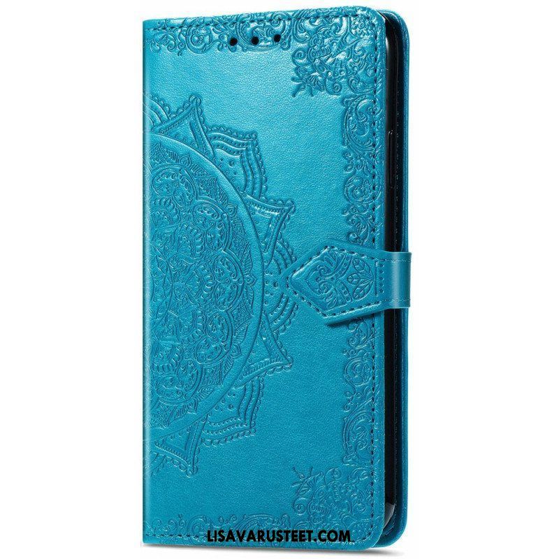 Flip Case Samsung Galaxy S22 Ultra 5G Mandala Keskiaika