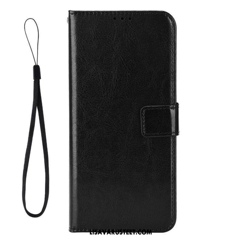 Flip Case Sony Xperia 10 IV Näyttävä Keinonahka