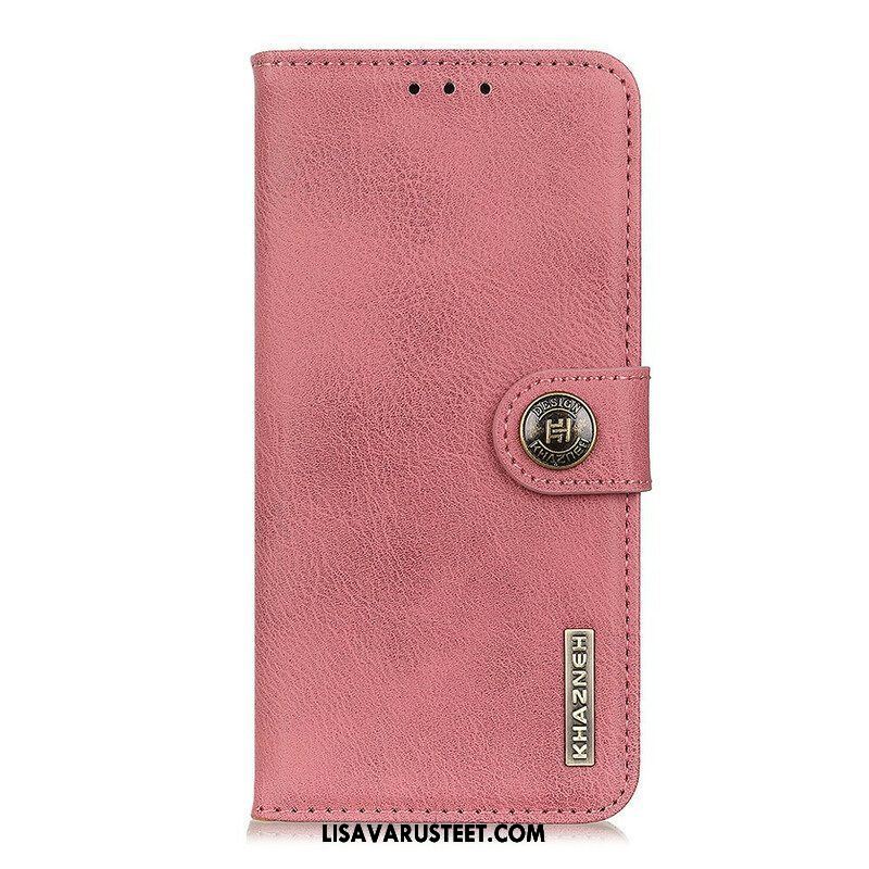 Flip Case Xiaomi Redmi Note 10 5G Khazneh Retro Halkaistu Keinonahka