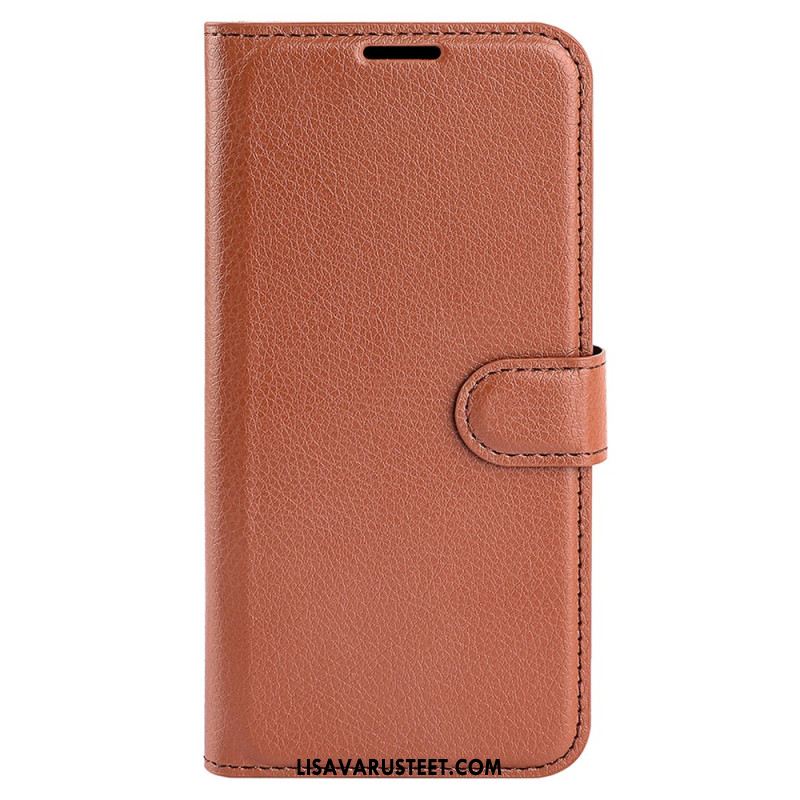 Kotelot Huawei Nova 11 Pro Classic Litchi Faux Leather