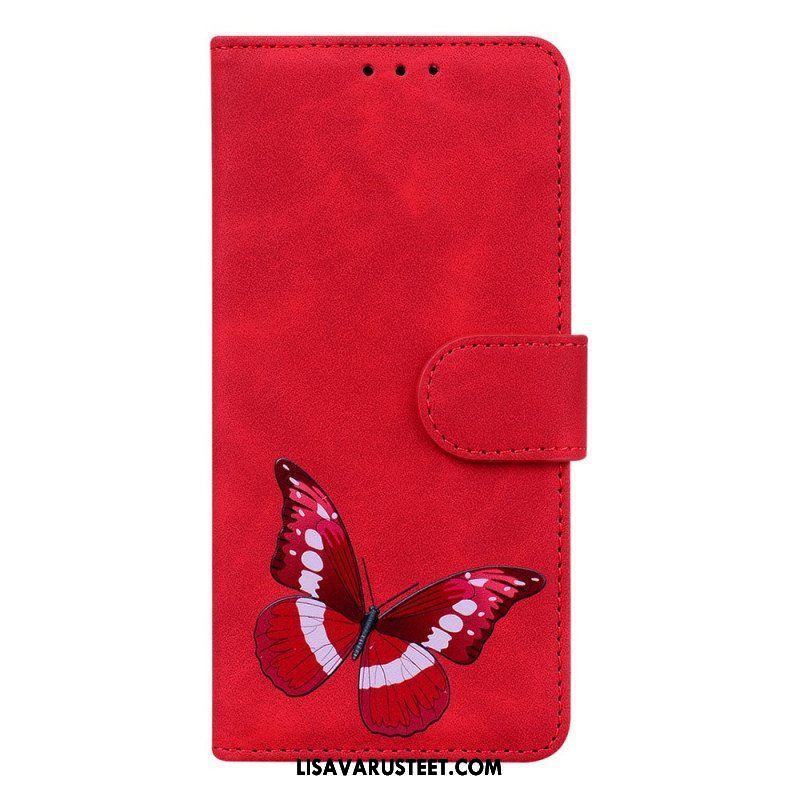 Kotelot Moto E40 / E30 / E20 Skin Touch Butterfly