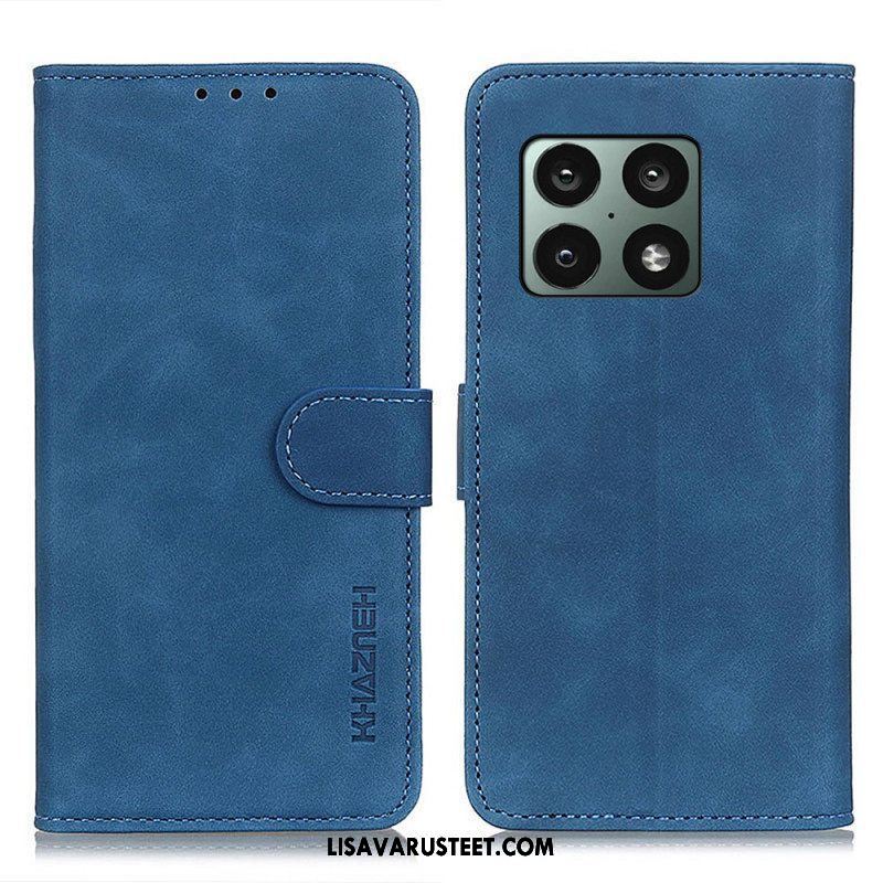 Kotelot OnePlus 10 Pro 5G Matta Vintage Leather Effect Khazneh