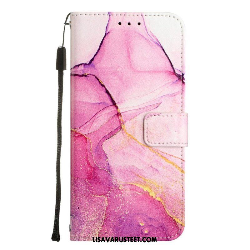 Kotelot OnePlus 10T 5G Suojaketju Kuori Strip Marble