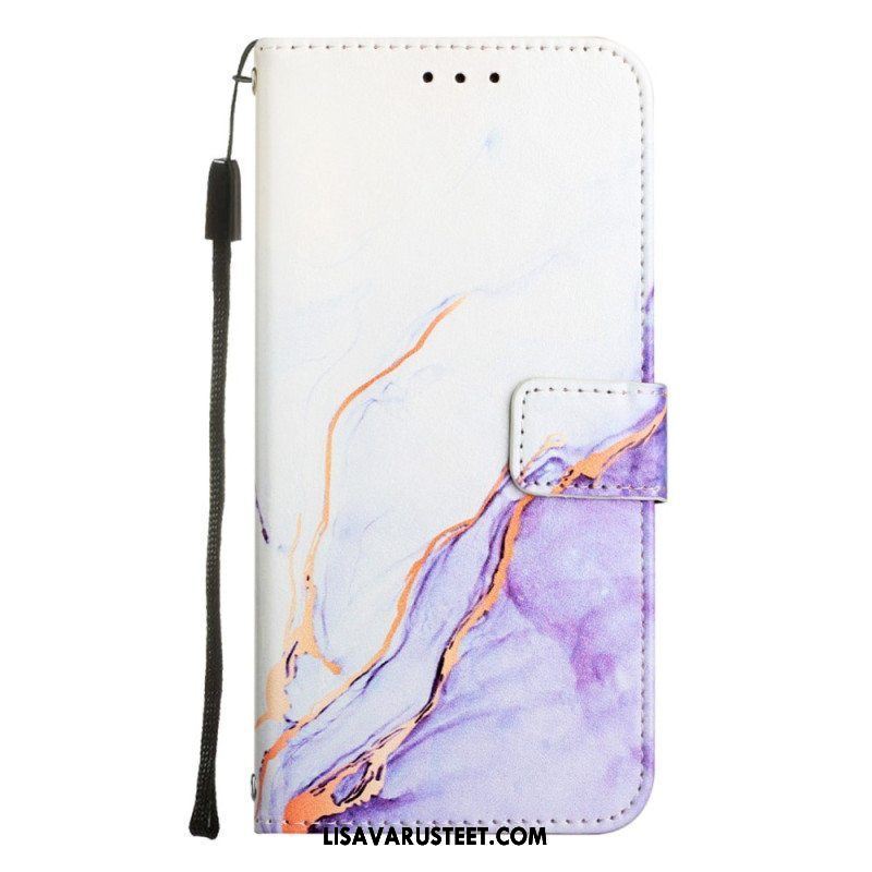 Kotelot OnePlus 10T 5G Suojaketju Kuori Strip Marble