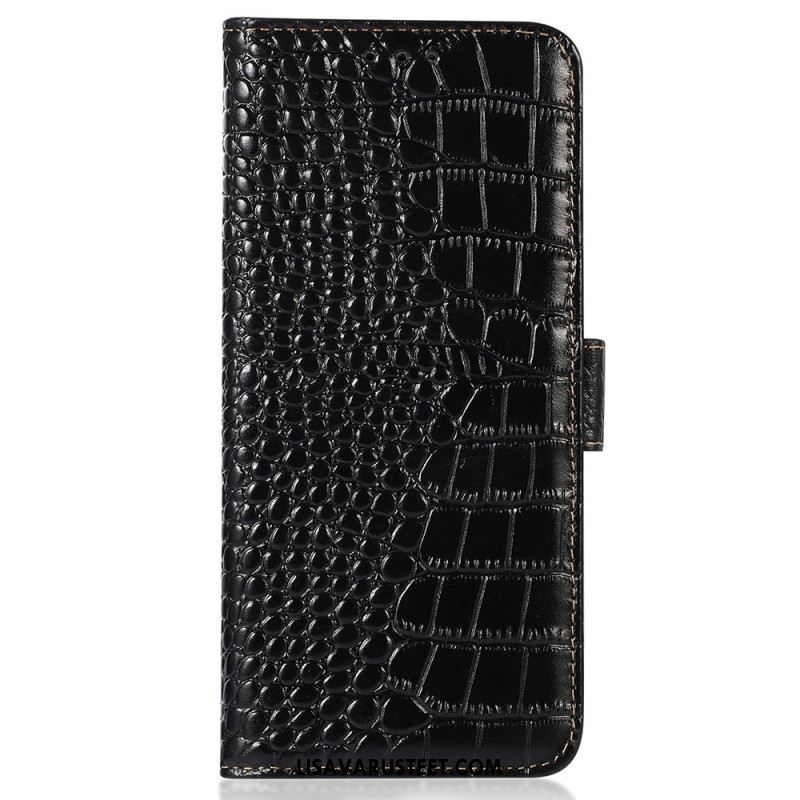 Kotelot Oppo A98 5g Khazneh Crocodile Style Rfid-esto