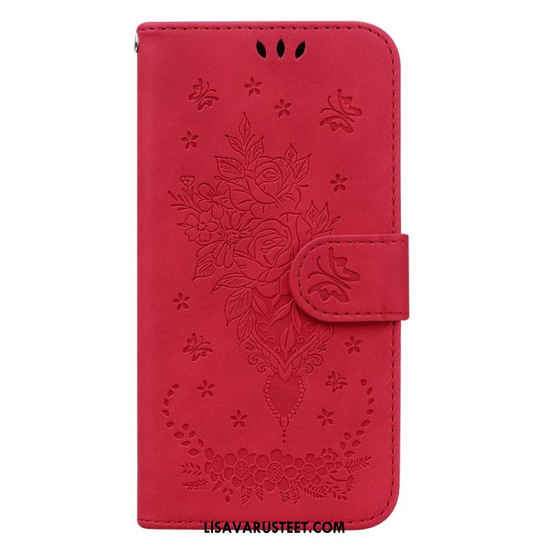 Kotelot Oppo Reno 11f 5g Strap Roses