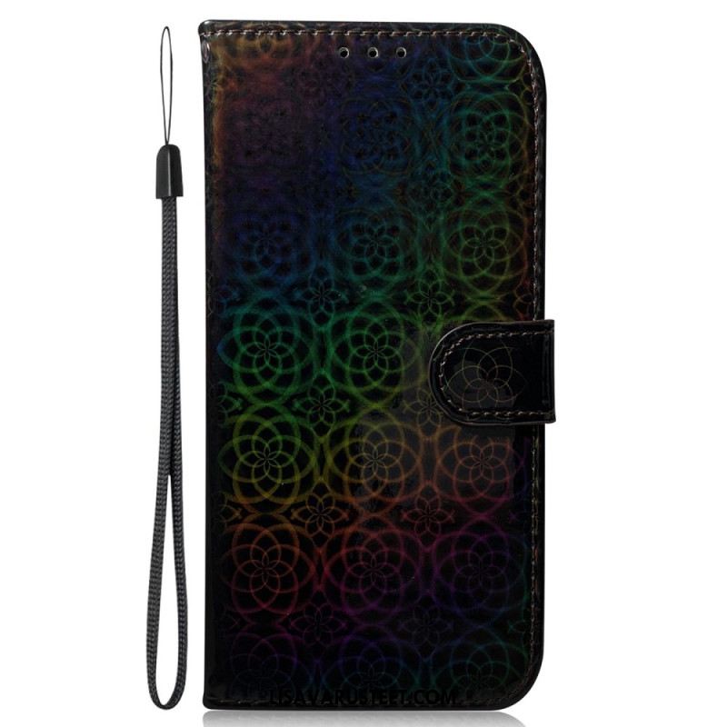 Kotelot Samsung Galaxy A15 Strappy Disco -tyyli