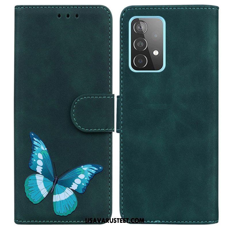 Kotelot Samsung Galaxy A52 4G / A52 5G / A52s 5G Skin Touch Butterfly