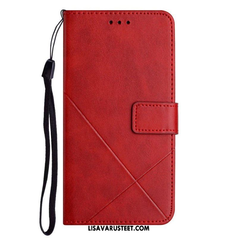 Kotelot Samsung Galaxy M12 / A12 X Design Geo Leather Style