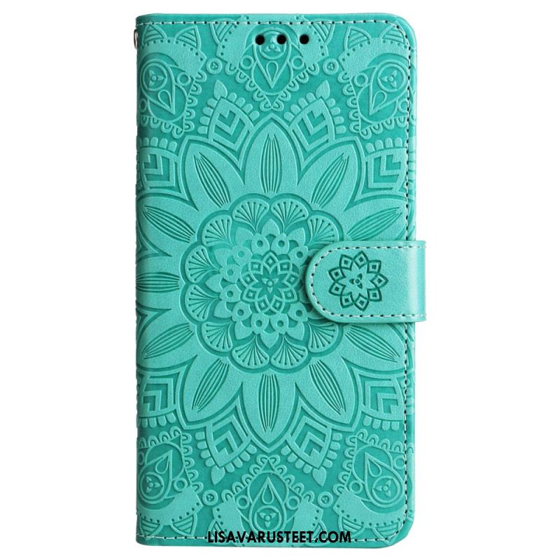 Kotelot Samsung Galaxy M55 5g Mandala Kaulanauhalla Suojakuori