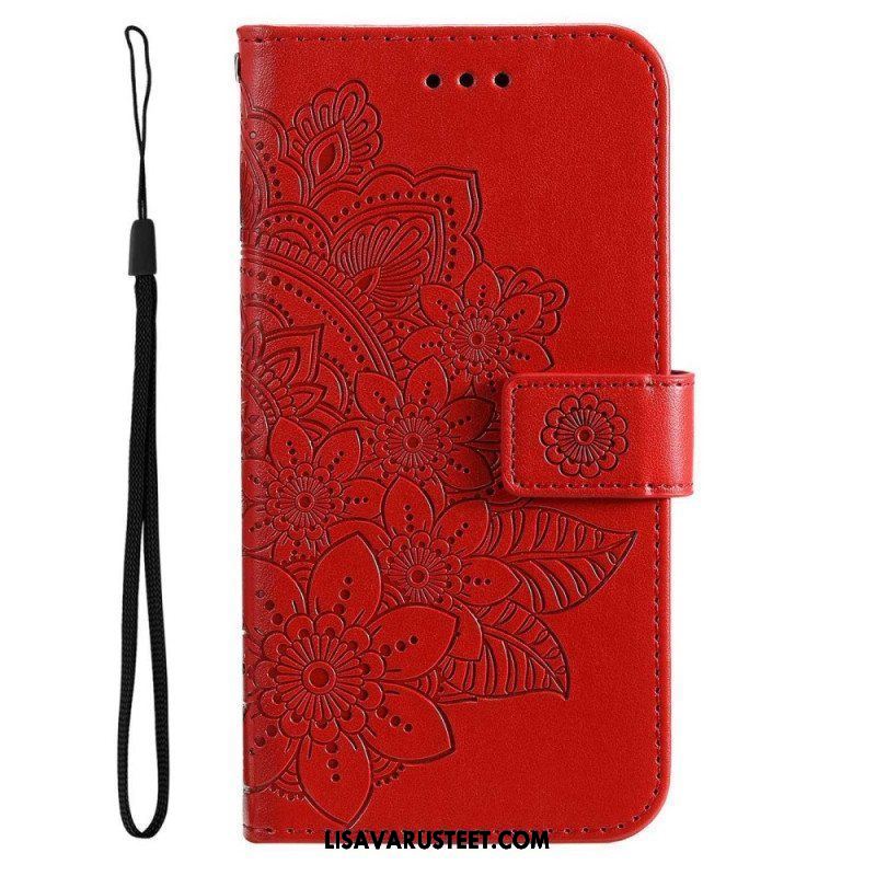 Kotelot Samsung Galaxy S23 5G Suojaketju Kuori Strappy Mandala