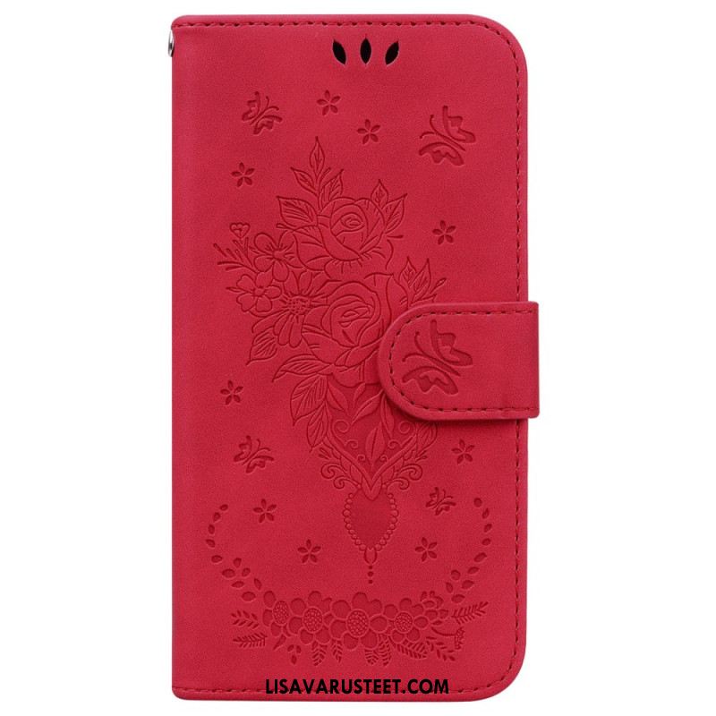 Kotelot Sony Xperia 1 Vi Strap Roses