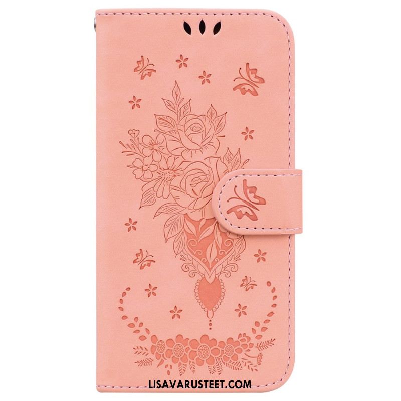 Kotelot Sony Xperia 1 Vi Strap Roses