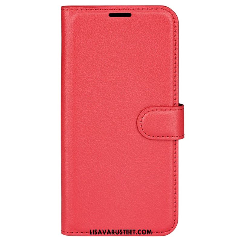 Kotelot Xiaomi 14 Pro Classic Litchi Faux Leather